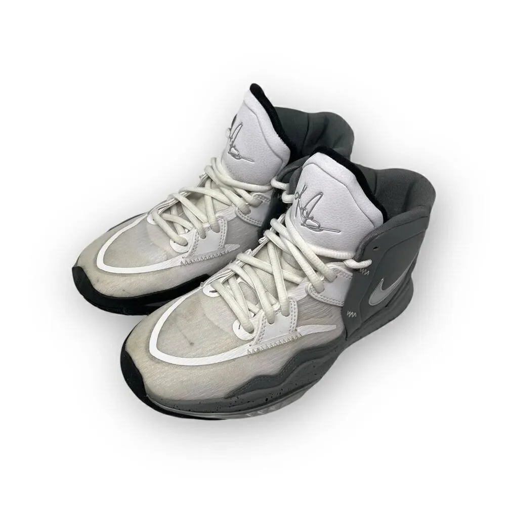Nike Kyrie Infinity SE White Cement Smoke Grey DD0335 -108 Kids Size 5Y